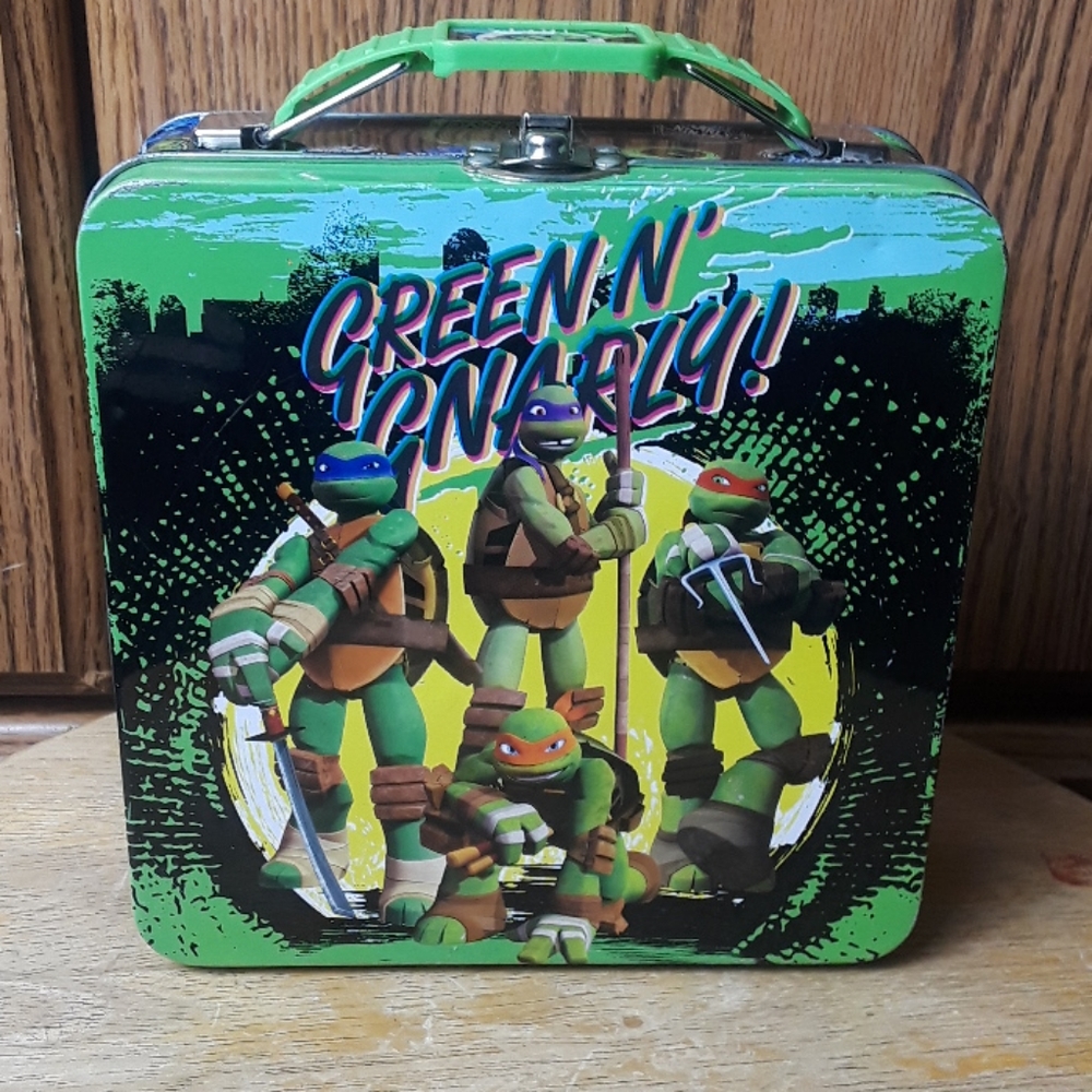 Teenage Mutant Ninja Turtles GreenTin Box 2015 - Picture 5 of 16